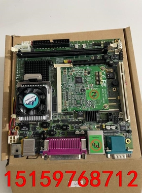 全新台湾肯懋 LV-671NSMA工业主板 带CPU 内存风议价