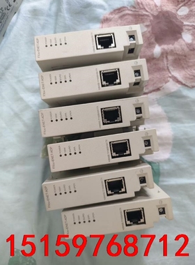 三菱FX3U-ENET-ADP原装正品拆机功能包好橙色新议价