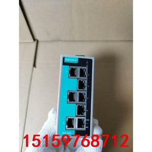 成色不错议价 MOXA摩莎交换机 型号EDS 208A 一台实拍