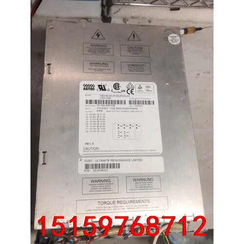 ASTEC多路电源VS3-K5-K5-F233-F233-0议价
