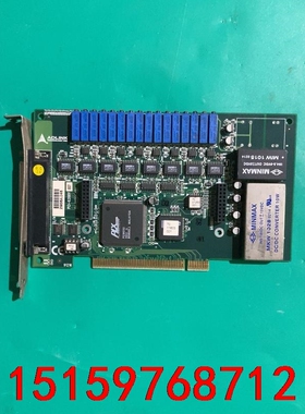 拆机凌华工业数据采集PCI-6208V 51-12201-0议价