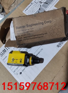 原装正品BANNER美国邦纳传感器 Q256EQ10-30V议价