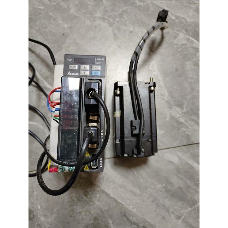 台达750W伺服电机ASD-B2-0721-B，电机ECMA议价