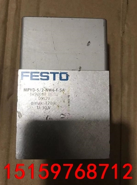 FESTO 费斯托 比例阀 MPYD-5/2-NW4-F-S议价