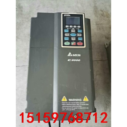 台达C2000系列变频器VFD110C43A拆机一台，成色如议价