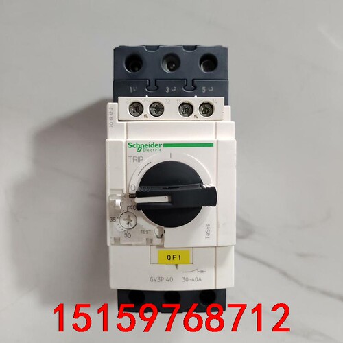 #施耐德电动机断路器GV3P40/65 二手拆机正品，功能正议价