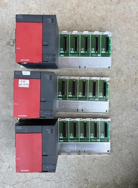 三菱Q系列Q00JCPU带基板、成色不错，实物图片，Q00J议价