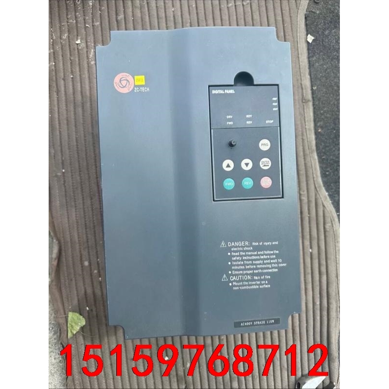 众辰变频器原装拆机HLC11FS-3，11千瓦变频器。380议价