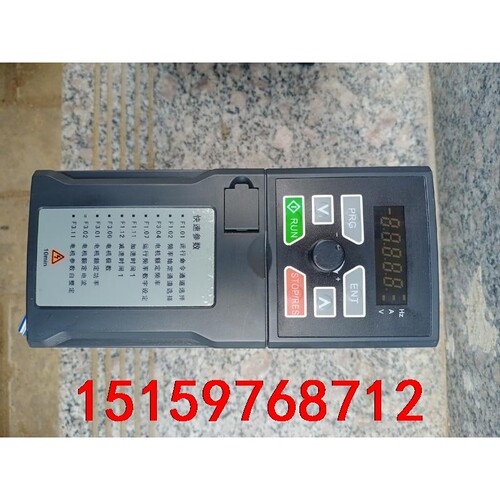 拆机一台台湾永宏变频器型号FID-B10-2s0.7G,22议价