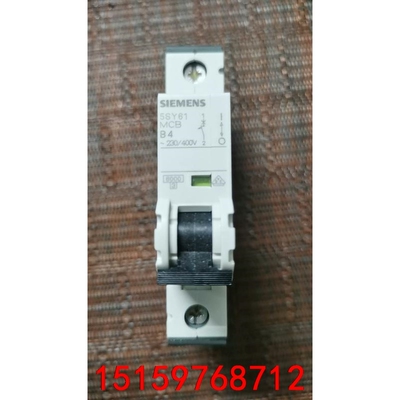 西门子5SY61MCB  B4  1P4A小型断路器原装进口议价