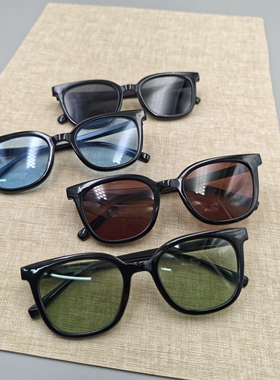 墨镜男高级感2025新款痞帅