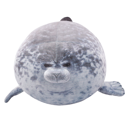 软萌仿真海豹抱枕团子柔软填充