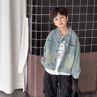 男童帅气百搭牛仔外套