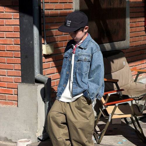 男童宽松百搭牛仔外套
