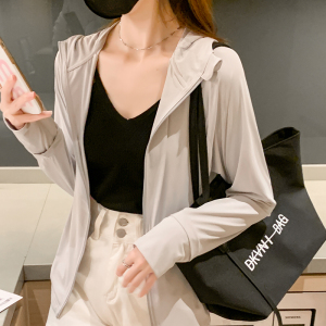 外套防晒衣女款夏季2024新款薄防晒服开衫修身女士透气防紫外外衣