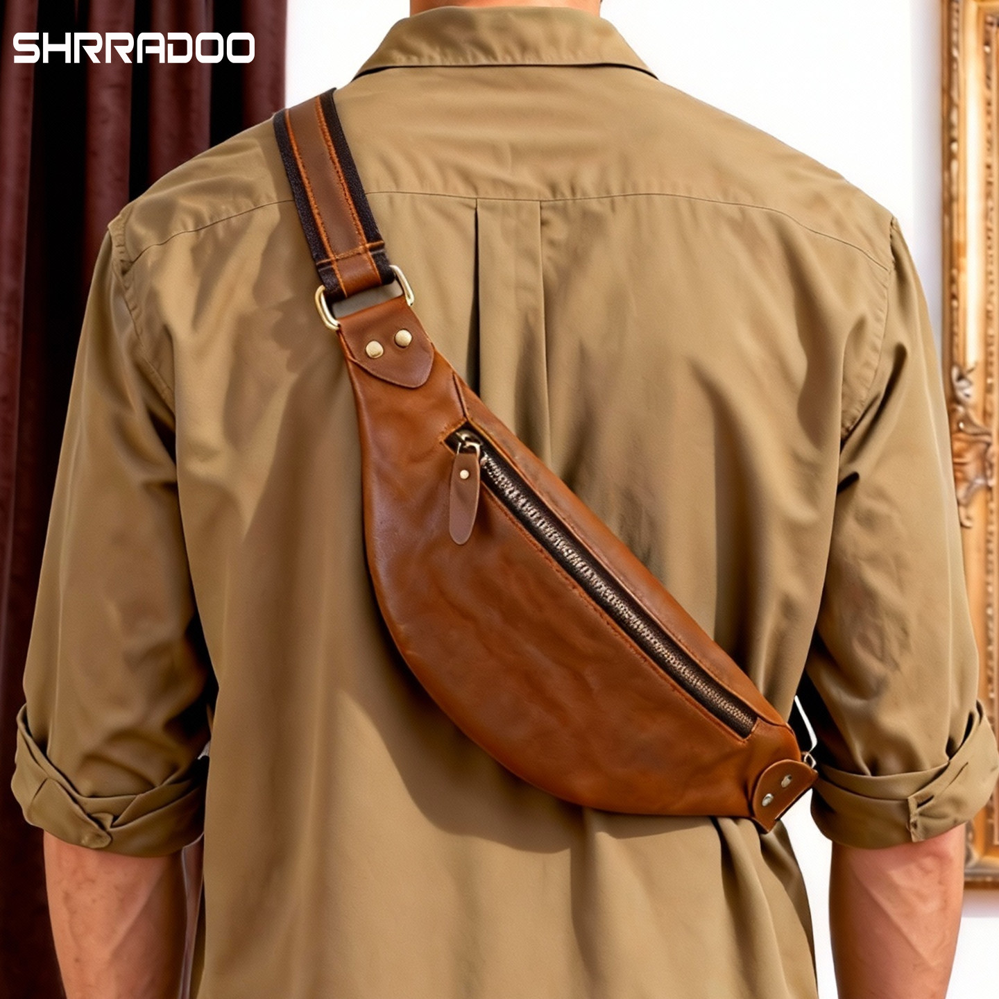 复古真皮胸包男士新款斜跨胸包户外休闲便携胸前包通勤款小斜跨包,箱包皮具/热销女包/男包,胸包,淘宝优惠券,粉丝福利购,淘宝优惠卷