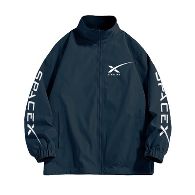 spacex星舰发射太空周边夹克外套男女马斯克秋冬百搭衣服保暖潮