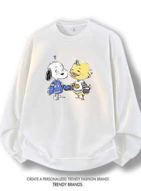 hudsonwilliam巅峰对决同款卫衣秋冬季套头衫潮heatedrivalry卡通