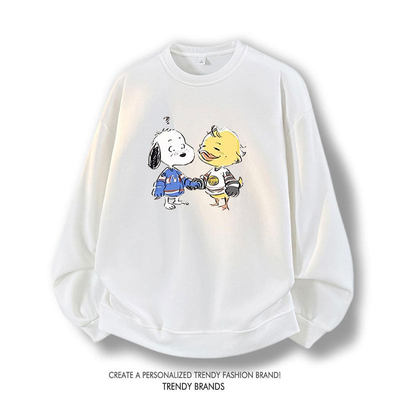 hudsonwilliam巅峰对决同款卫衣秋冬季套头衫潮heatedrivalry卡通