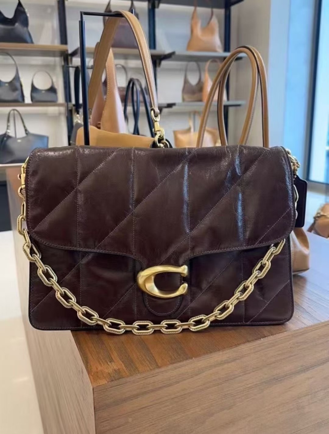 coach女士单肩斜挎包腋下包