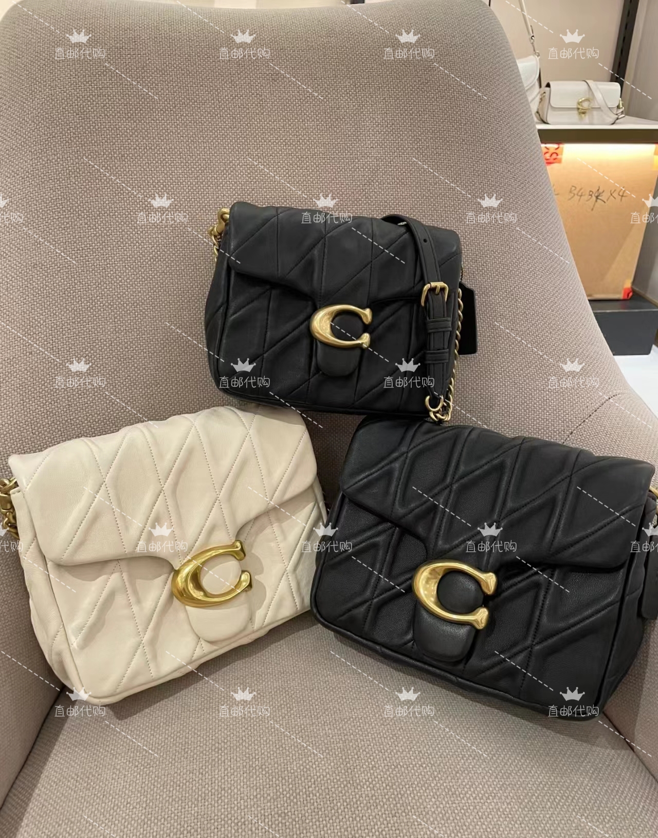 coach女士单肩斜挎包腋下包
