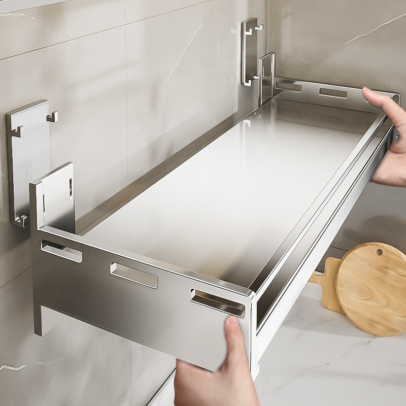 【不锈钢】【壁挂式置物架】