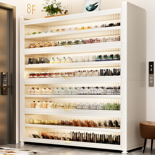 2025新款鞋柜家用门口一体靠墙多层入户玄关带门防尘钢制收纳鞋架