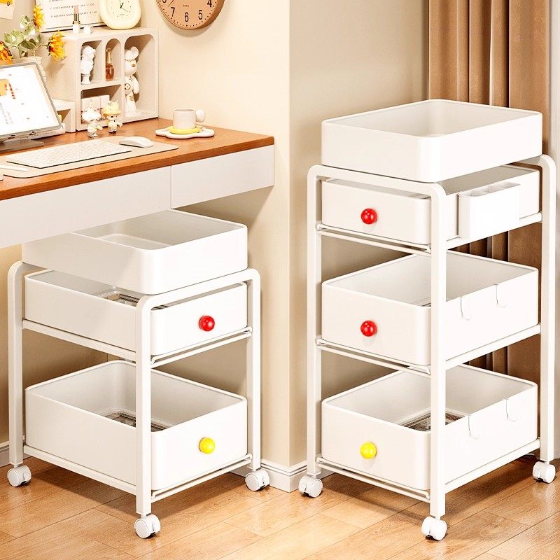 书包置物架带轮可移动书桌下落地小推车书本放置架神器书架收纳柜,收纳整理,整理架/置物架/收纳架,淘宝优惠券,粉丝福利购,淘宝优惠卷