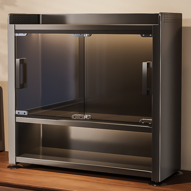 防尘杯子置物架水杯茶杯架子放茶具咖啡杯柜餐柜高级收纳盒