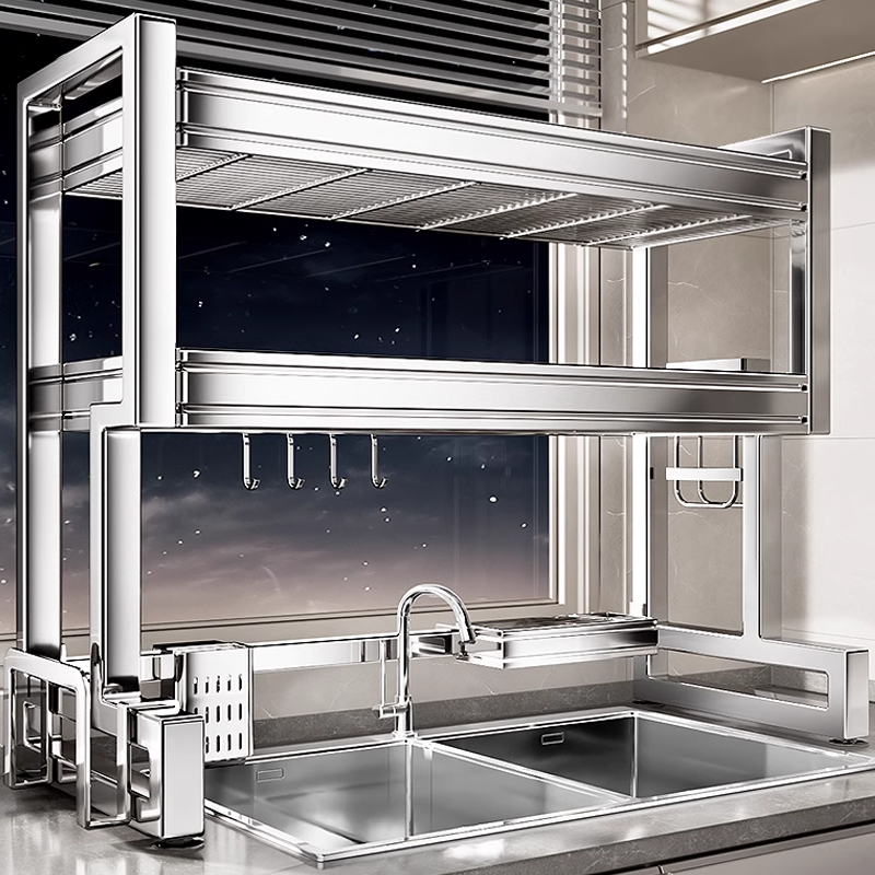 【全网同款醉柢价】水槽置物碗架