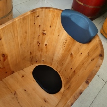 木桶通用头枕浴枕靠枕头靠垫泡澡木桶软头枕头靠木桶配件座垫头枕