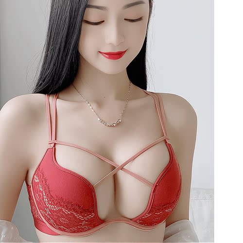 性感内衣女聚拢防下垂文胸套装