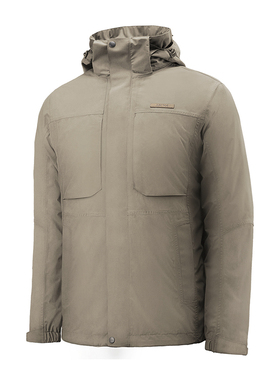 极星全防水套绒冲锋衣AGWC21201（男）/AGWC22202（女）