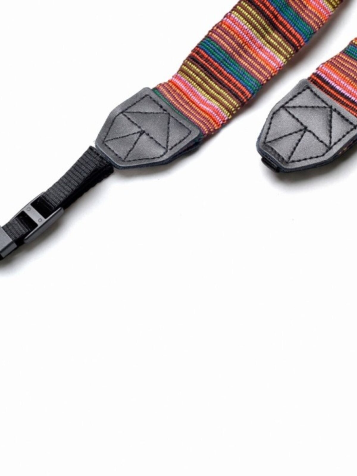 부드러운 카메라 어깨 끈 다채로운 핀 스트라이프 그리스 민족 스타일의 마이크로 SLR 카메라 스트랩에 적합