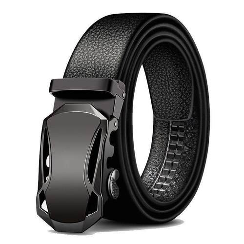 Mens Waist Belt Men Belts Leather Man For Jeans Black Male