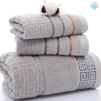 3Pcs Luxury Hotel Cotton Bath Towel Set Hand Face Towel 浴巾
