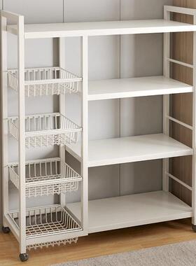 Kitchen storage rack bathroom Shelf Trolley iron shelves
