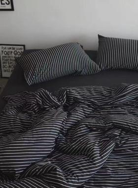 mono color sheet bedsheet bed linen spread cotton bed cover