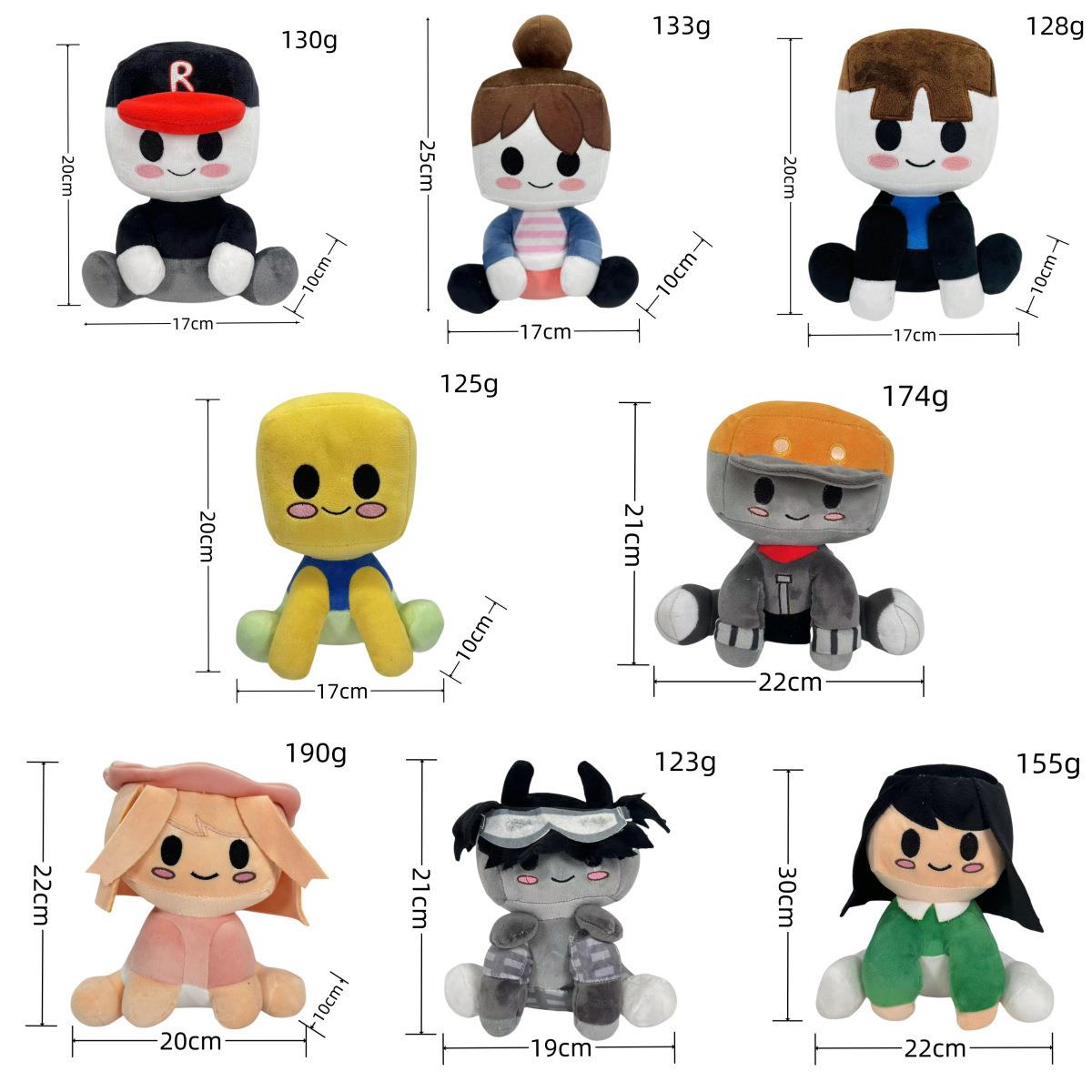 20CM The New Roblox Game Surrounding Plush Toys Dolls Cute D