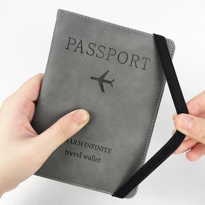 eather Travel Passport Holder Case Card ID Holders 14.5*10cm