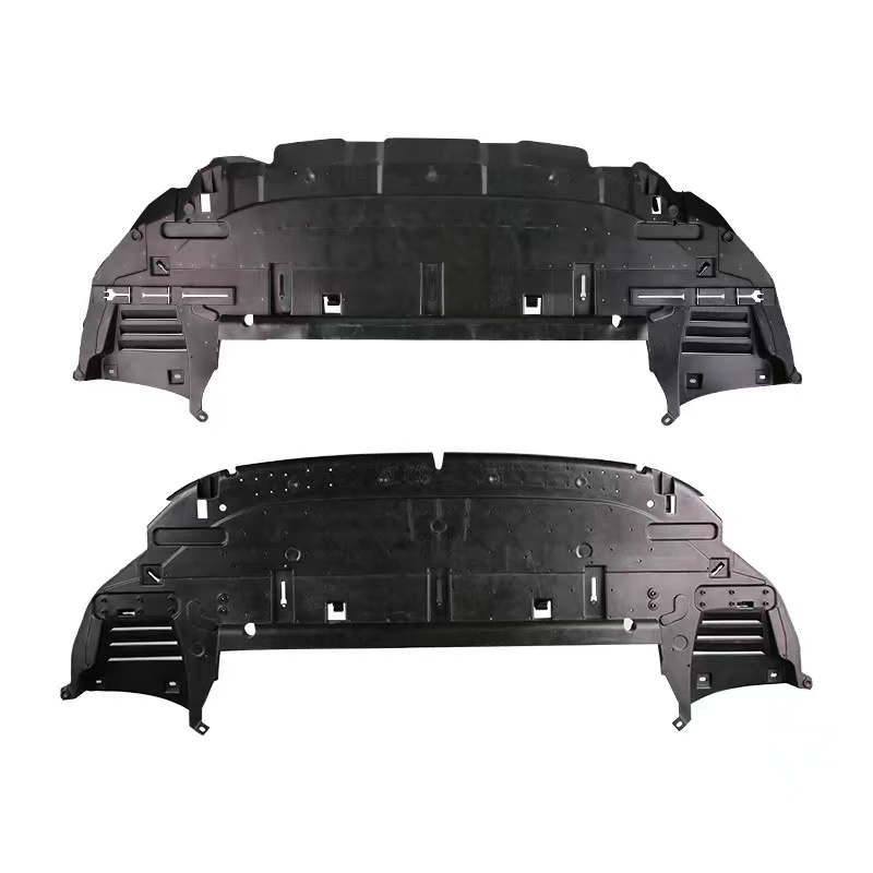 标致新款3008前杠下护板中部空气导流板发动机下护板YL00115180