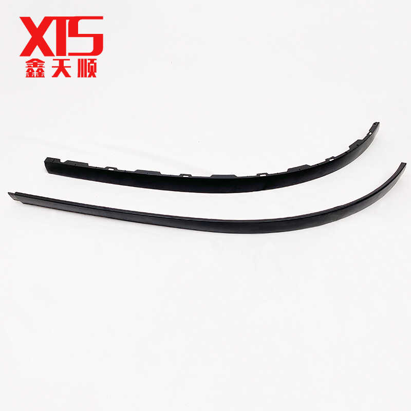 标致老307(03-07款)前杠导流条下防擦条前保险杠下护条胶条7414X1