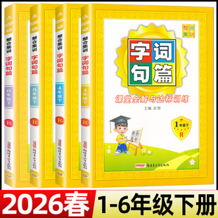 2026春字词句篇一二三四五六年级下册人教版小学语文课堂全解与达标训练123456年级下册字词句篇