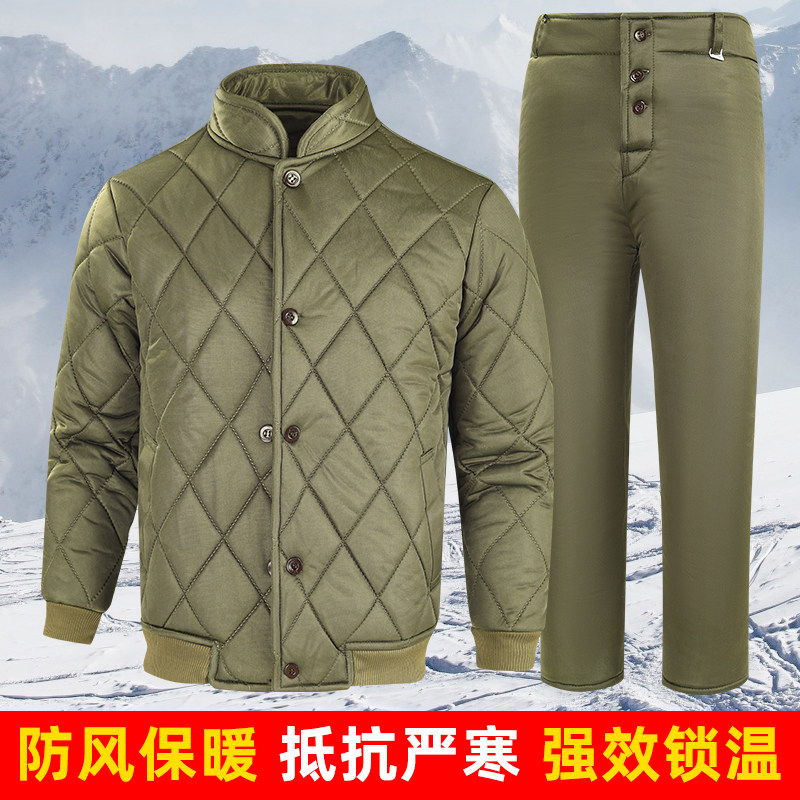 劳保棉袄冬季保暖工作服冷库夹克棉服内穿外穿男女工地防风抗寒