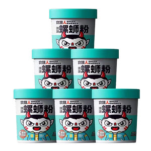 食族人酸辣粉浓汤螺蛳粉桶装免煮冲泡粉丝非油炸方便速食粉丝米线