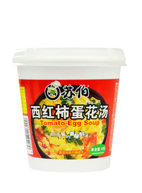 苏伯汤西红柿蛋花汤汤杯装