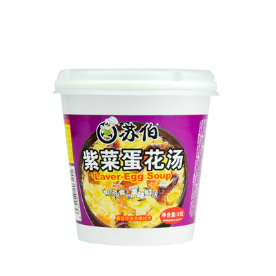 紫菜杯装超市即冲营养速溶苏伯汤