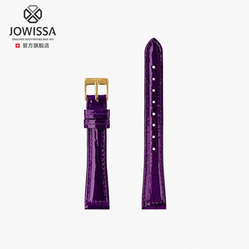 烤漆亮面皮表带jowissa原装