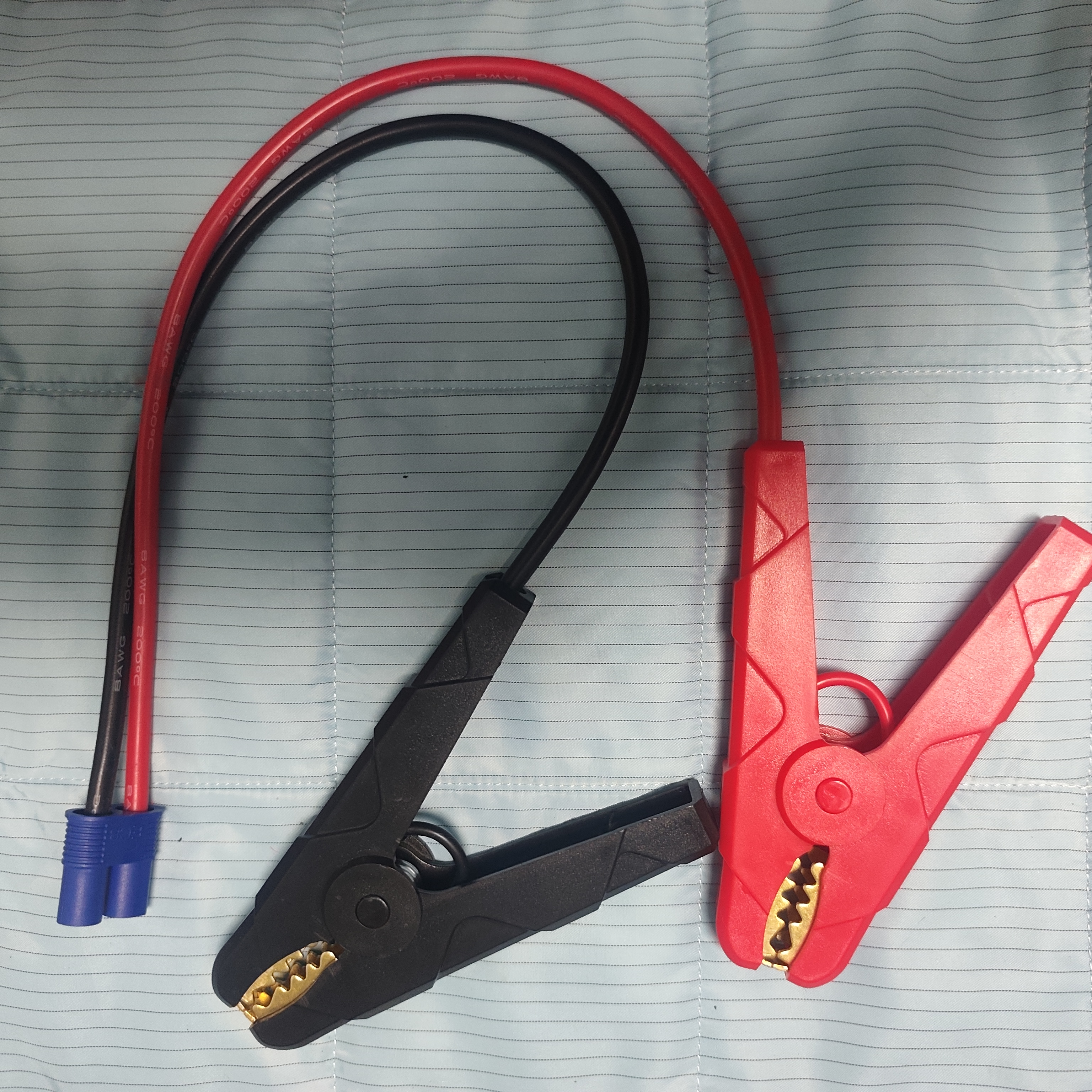 纽曼汽车应急启动电源夹子线EC8搭电线W60搭火线W100电瓶W50 8AWG