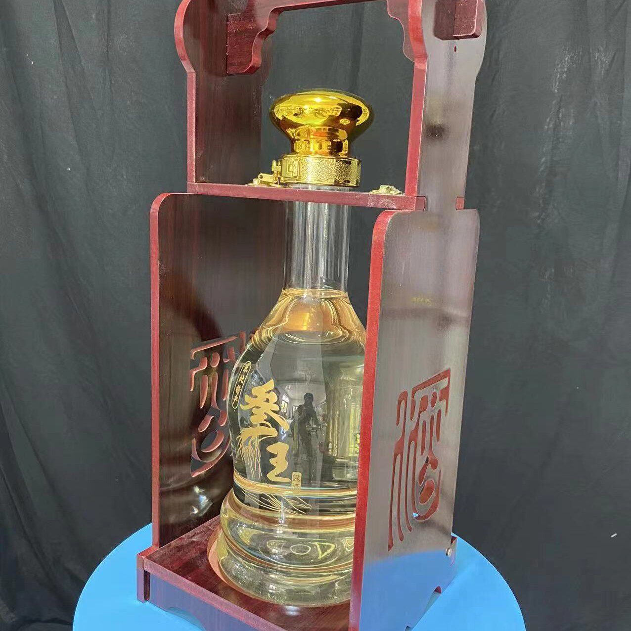参王泡酒神器玻璃泡酒瓶空瓶人参瓶高端定制空酒瓶耐高温酒瓶